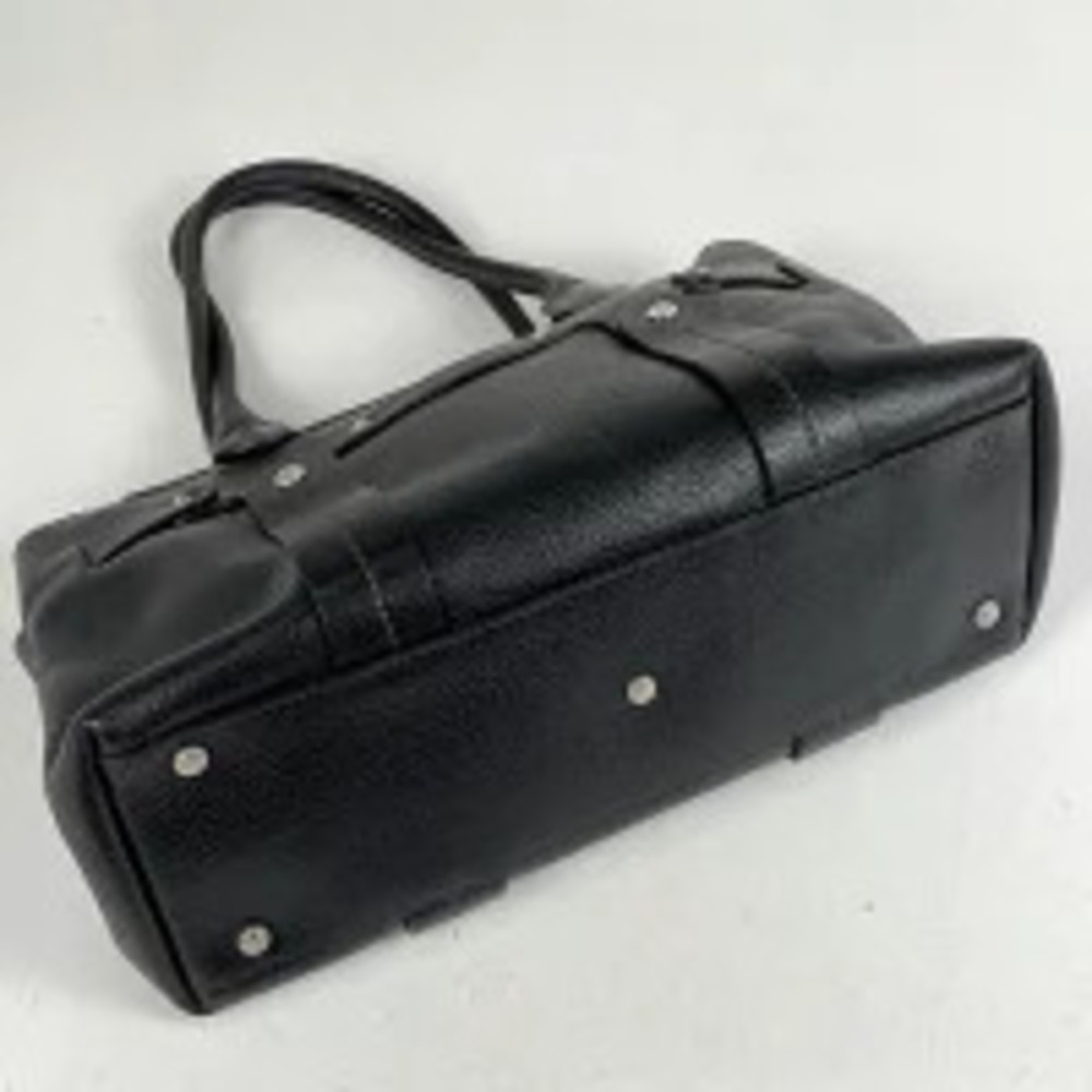 Salvatore Ferragamo bag shoulder tote black leather